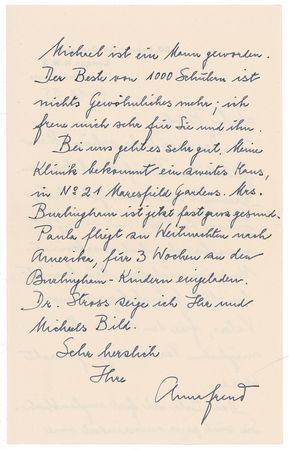 Lot #275 Anna Freud - Image 5