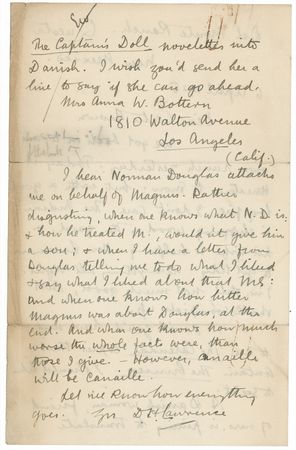 Lot #600 D. H. Lawrence - Image 2