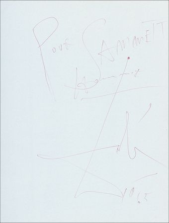 Lot #567 Salvador Dali Exhibition Catalog - Image 1
