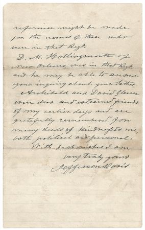 Lot #197 Jefferson Davis - Image 2