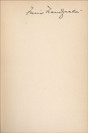 Lot #349 Supreme Court: Felix Frankfurter - Image 1