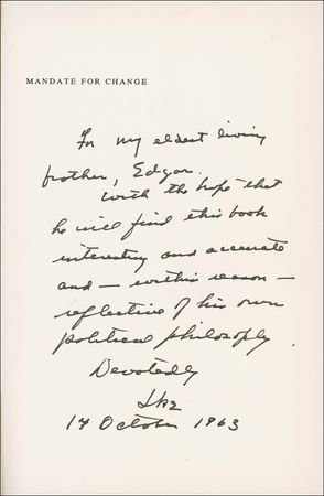 Lot #40 Dwight D. Eisenhower - Image 1