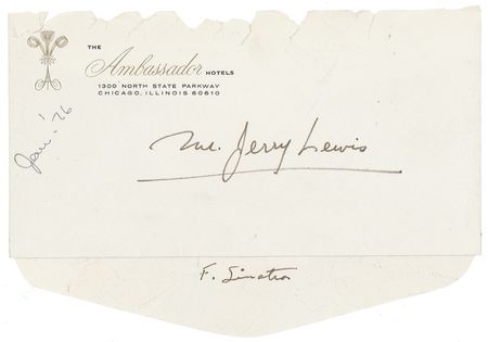 Lot #831 Frank Sinatra - Image 2
