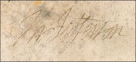 Lot #74 Thomas Jefferson and James Madison: Jefferson and Madison grant land “above the mouth of the Kentucky River” - Image 2