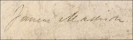 Lot #74 Thomas Jefferson and James Madison: Jefferson and Madison grant land “above the mouth of the Kentucky River” - Image 3
