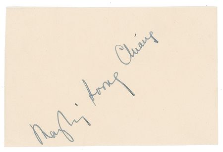 Lot #185 Madame and Chiang Kai-Shek Signatures - Image 2