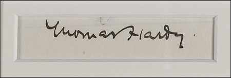 Lot #590 Thomas Hardy Signature - Image 2