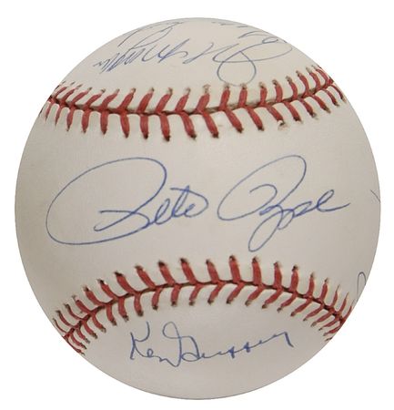 Lot #1129 Cincinnati Reds Baseball - Image 1