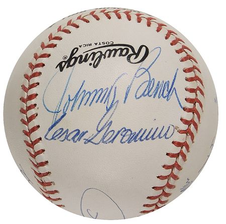 Lot #1129 Cincinnati Reds Baseball - Image 5