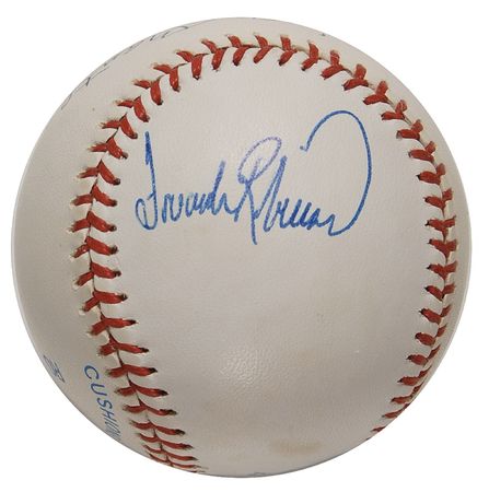 Lot #1107 Baseball: Triple Crown Winners Baseball - Image 3