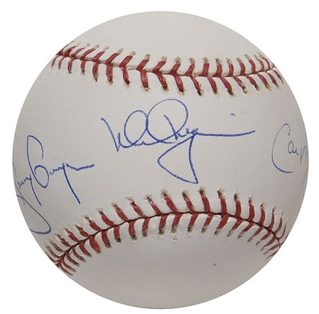 Lot #1095 Baseball Greats Baseball - Image 1