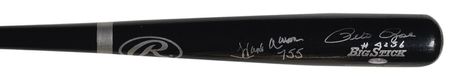 Lot #1100 Baseball Hall of Famers Baseball Bat - Image 1