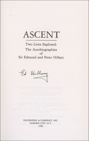 Lot #295 Edmund Hillary - Image 3