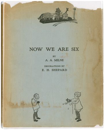 Lot #613 A. A. Milne and Ernest Shepard: Author Milne and illustrator Shepard sign a limited edition printing of “Now We Are Six” - Image 2