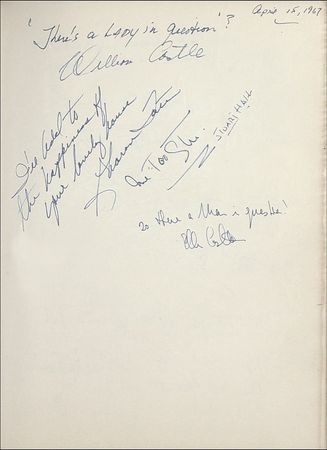 Lot #868 Brian Aherne?s Guest Book: A veritable Who?s Who of Hollywood - Image 2
