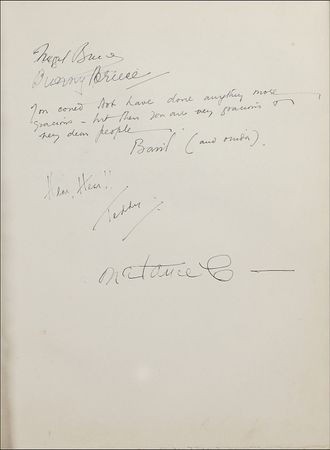Lot #868 Brian Aherne?s Guest Book: A veritable Who?s Who of Hollywood - Image 8