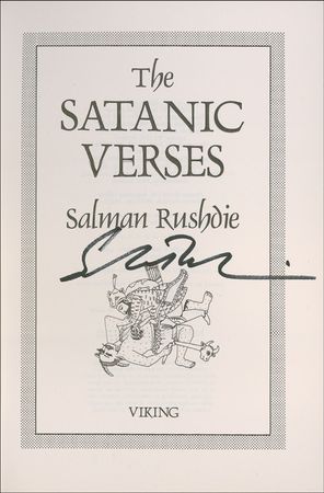Lot #627 Salman Rushdie Book - Image 1