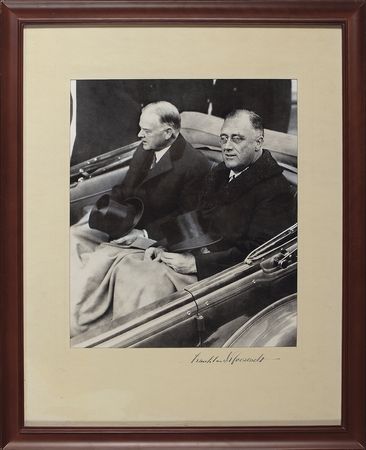 Lot #128 Franklin D. Roosevelt: The passing of the torch and advent of the New Deal - Image 1