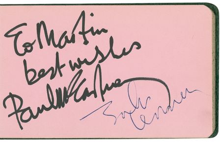 Lot #725 Beatles: Beautifully preserved Fab Four signatures still in their original album - Image 2