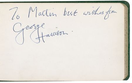 Lot #725 Beatles: Beautifully preserved Fab Four signatures still in their original album - Image 3