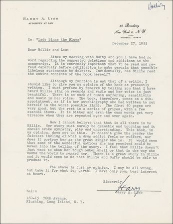Lot #778 Billie Holiday - Image 2