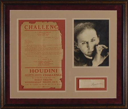 Lot #948 Harry Houdini - Image 1