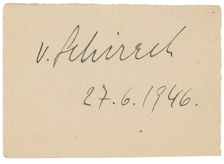 Lot #406 Nuremberg Trials: Over half of the notorious Nuremberg defendants, obtained while awaiting judgment - Image 5