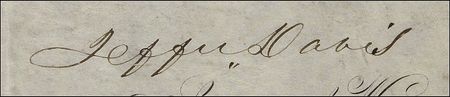 Lot #111 Franklin Pierce and Jefferson Davis: The president and the future Confederate president sign a military appointment - Image 3