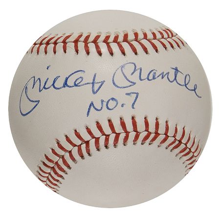 Lot #1227 Mickey Mantle and Pete Rose Photographs and Baseballs - Image 2