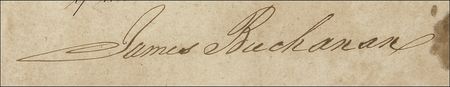 Lot #11 James Buchanan: The future president signs a passport - Image 2