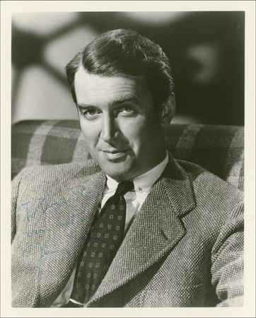 Lot #1035 James Stewart Photograph and Letter - Image 2