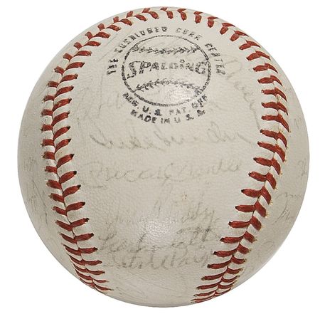 Lot #1096 Baseball Greats Baseball - Image 2