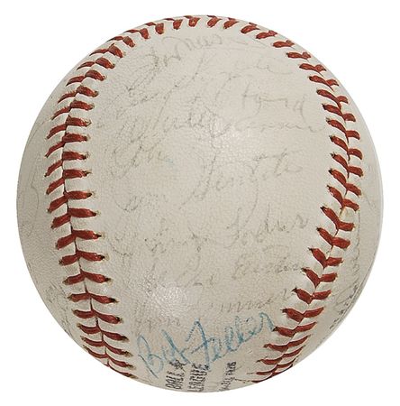 Lot #1096 Baseball Greats Baseball - Image 4