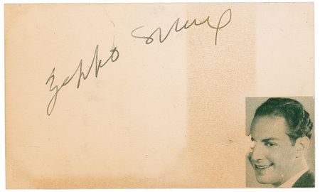 Lot #980 Marx Brothers Signatures - Image 1