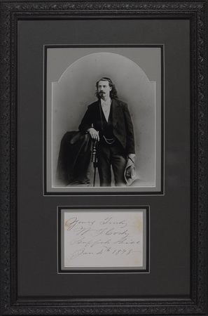 Lot #190 William F. “Buffalo Bill” Cody: Magnificent and large ‘Buffalo Bill’ signature - Image 1