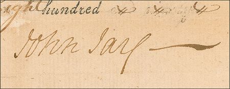 Lot #302 John Jay: New York militia military appointment - Image 2