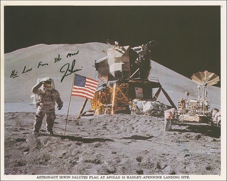 Lot #515 Moonwalkers: Famous footsteps: Complete set of moonwalkers - Image 7