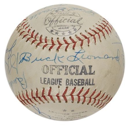 Lot #1118 Baseball Hall of Famers Baseball - Image 2