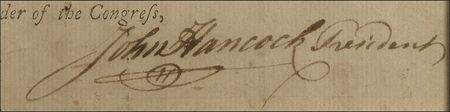 Lot #221 John Hancock: In 1776, months before signing the Declaration, the president of the Continental Congress prepares Washington?s army for British invasion - Image 3