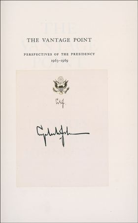 Lot #75 Lyndon B. Johnson Book - Image 1