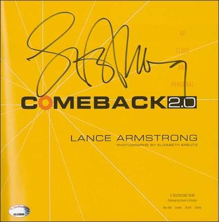 Lot #1113 Lance Armstrong: Armstrong’s courageous comeback - Image 1