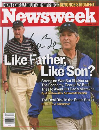 Lot #16 George W. Bush Magazine