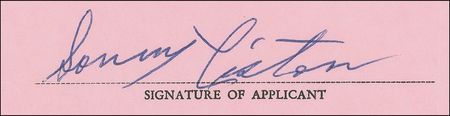 Lot #1224 Sonny Liston: In the year of his return to the ring, Liston scores near-perfect vision - Image 2