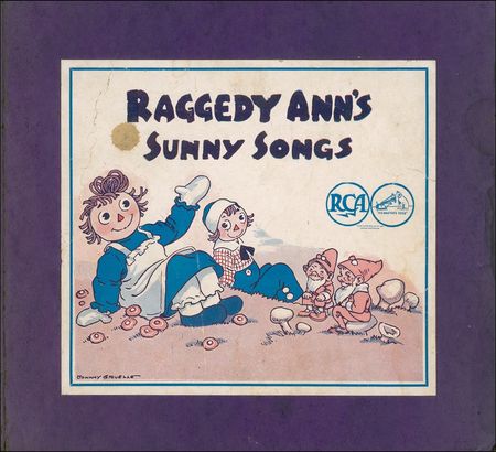 Lot #517 Johnny Gruelle: Gruelle signs a Raggedy Ann album set - Image 2