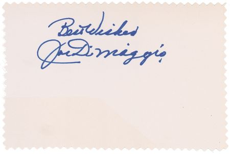 Lot #1172 Joe DiMaggio Signatures - Image 2