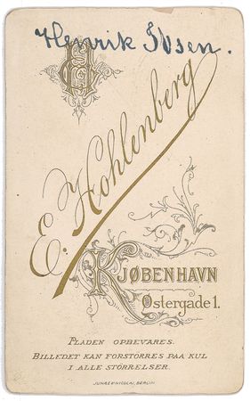 Lot #530 Henrik Ibsen - Image 2