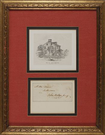 Lot #189 Declaration of Independence: John Morton Signature - Image 1