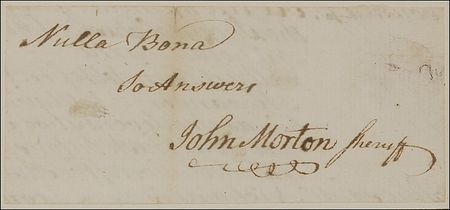 Lot #189 Declaration of Independence: John Morton Signature - Image 2