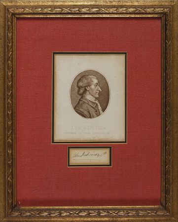 Lot #194 John Dickinson Signature - Image 1