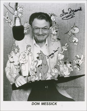 Lot #592 Mel Blanc and Don Messick Signed Photographs - Image 2